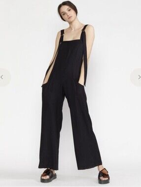 Wide Leg Tencel Jumpsuit